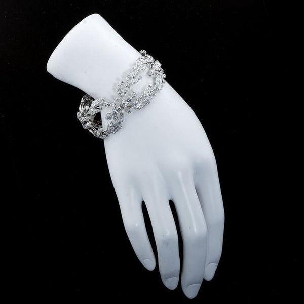 CARTIER Paris Diamond Bracelet Belle Epoque Era Circa 1910 – TMW Jewels Co.