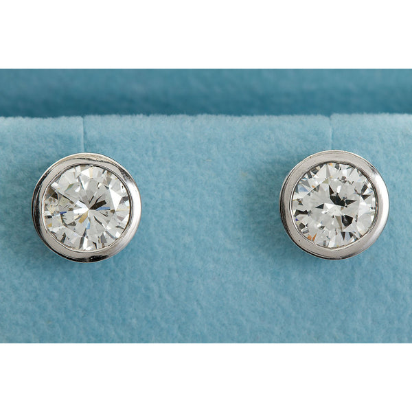 Ellipse Diamond Earrings